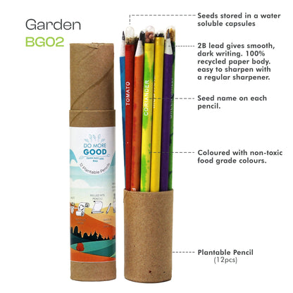 Garden Seed Pencil Set ( 12 Pc )-BG02