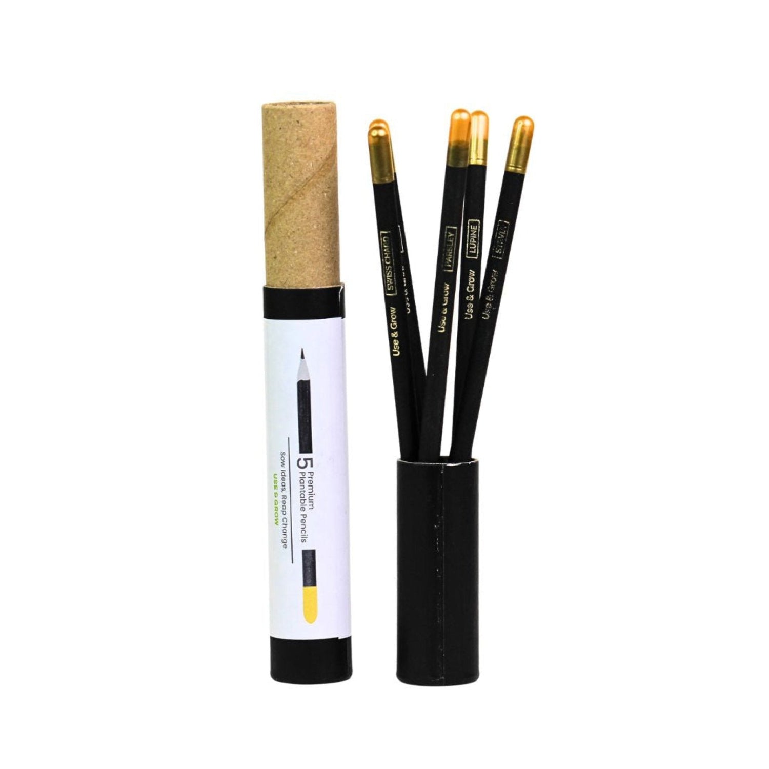 Black Gold Plantbale Pencil Set ( 5 Pc)-BG05