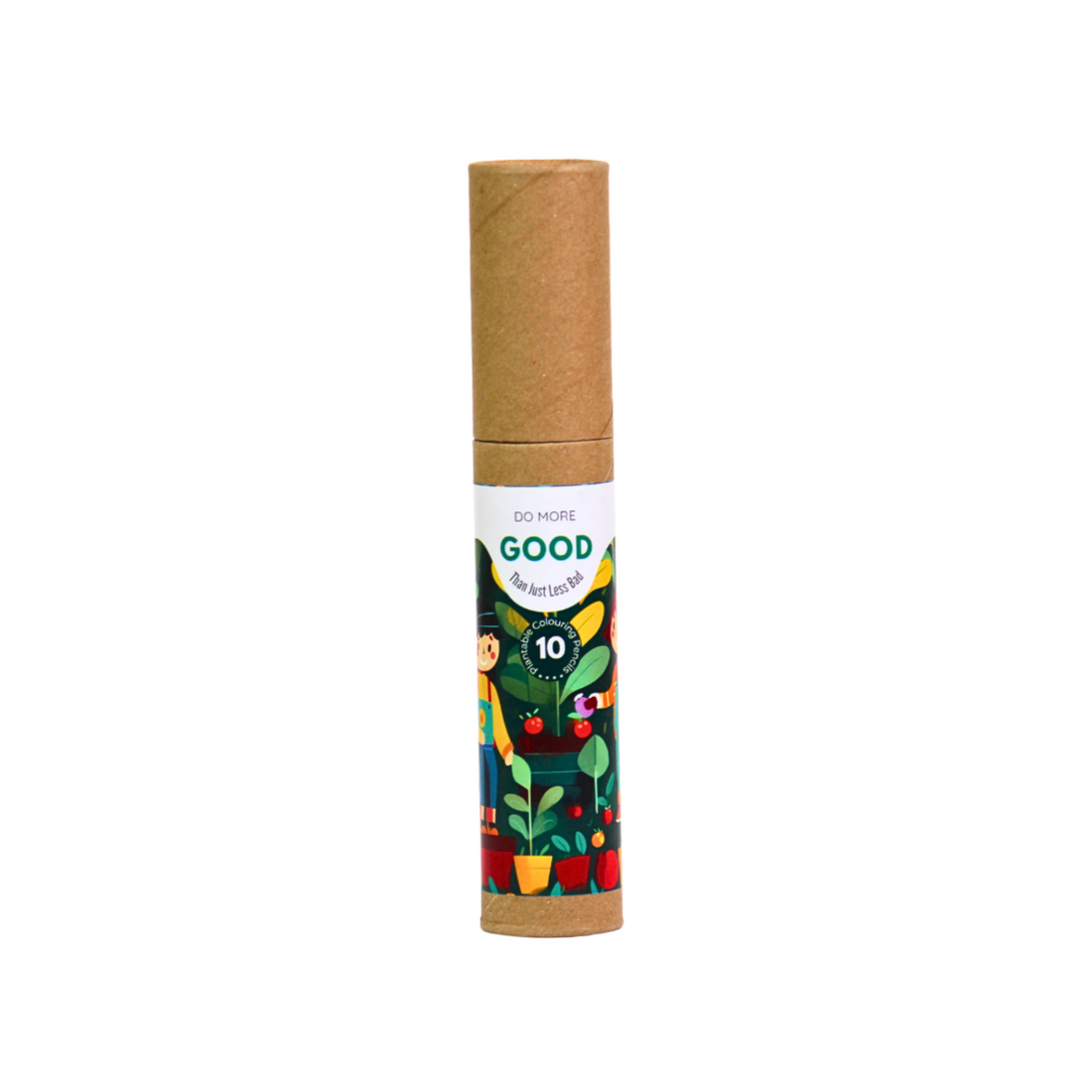 Anti-Plastic Colouring Seed pencils (10 Pc )-BG08