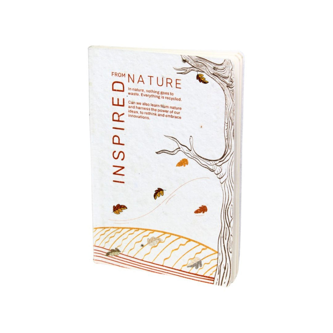 Nature Bound Plantable Diary 5&quot;x 7&quot; : 144p Ruled-BG24-P