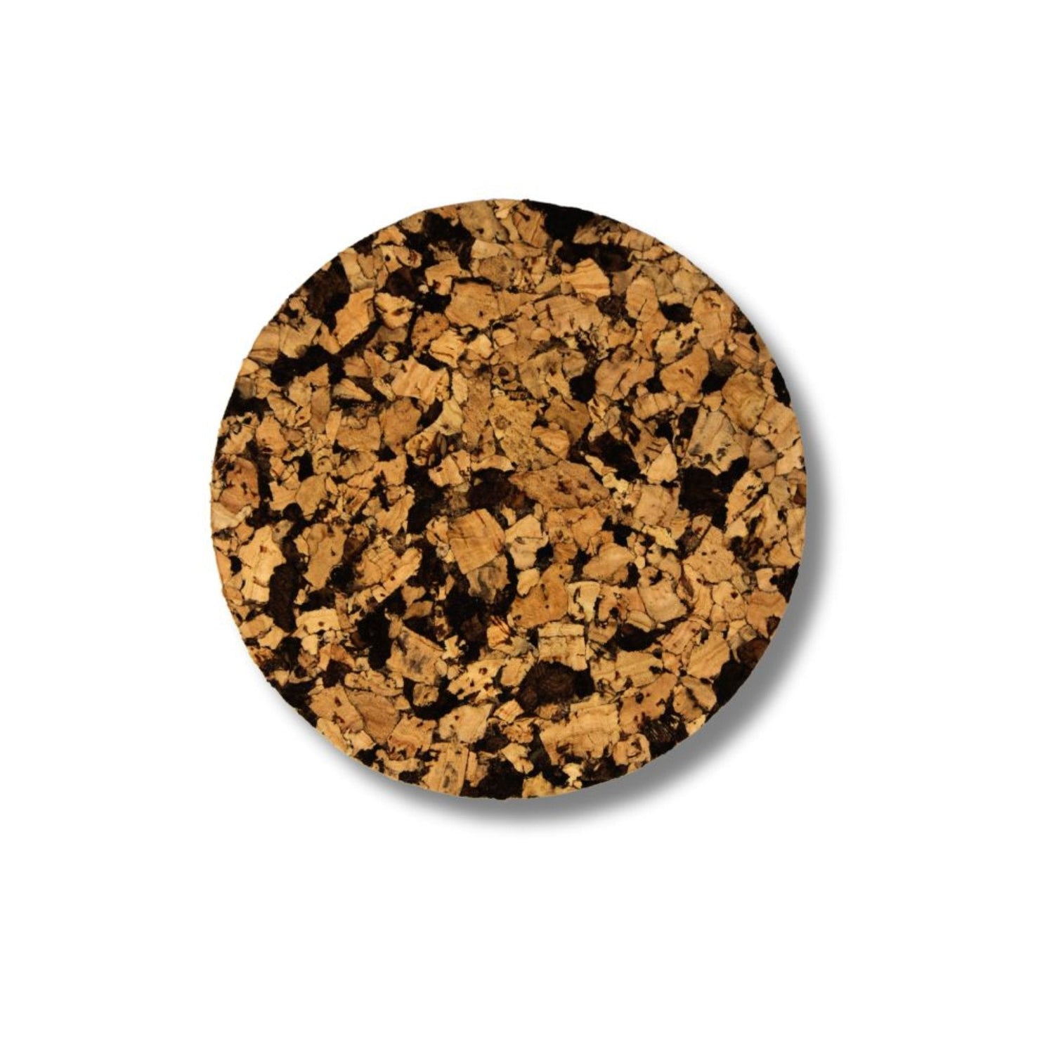 Cork Coaster Single Textured Cork Coaster-CK05