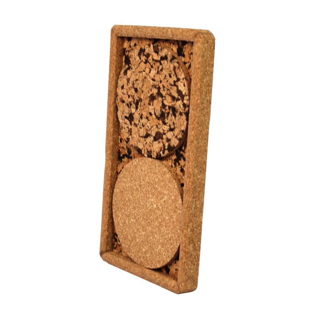 Tray Coaster Set ( 2 Cork Coasters )-CK52-02