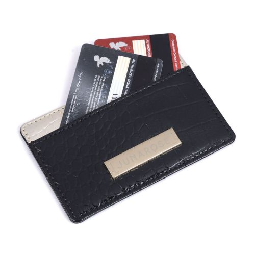 PU Leather Vertical ID Badge Holder With Neck Strap & Clip - Unbranded, New With Tags