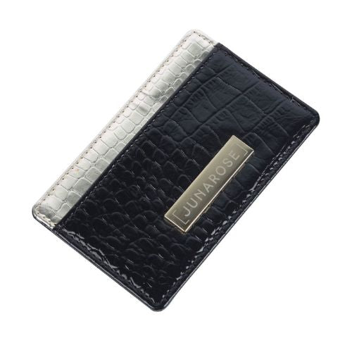 Faux Leather Card Holder