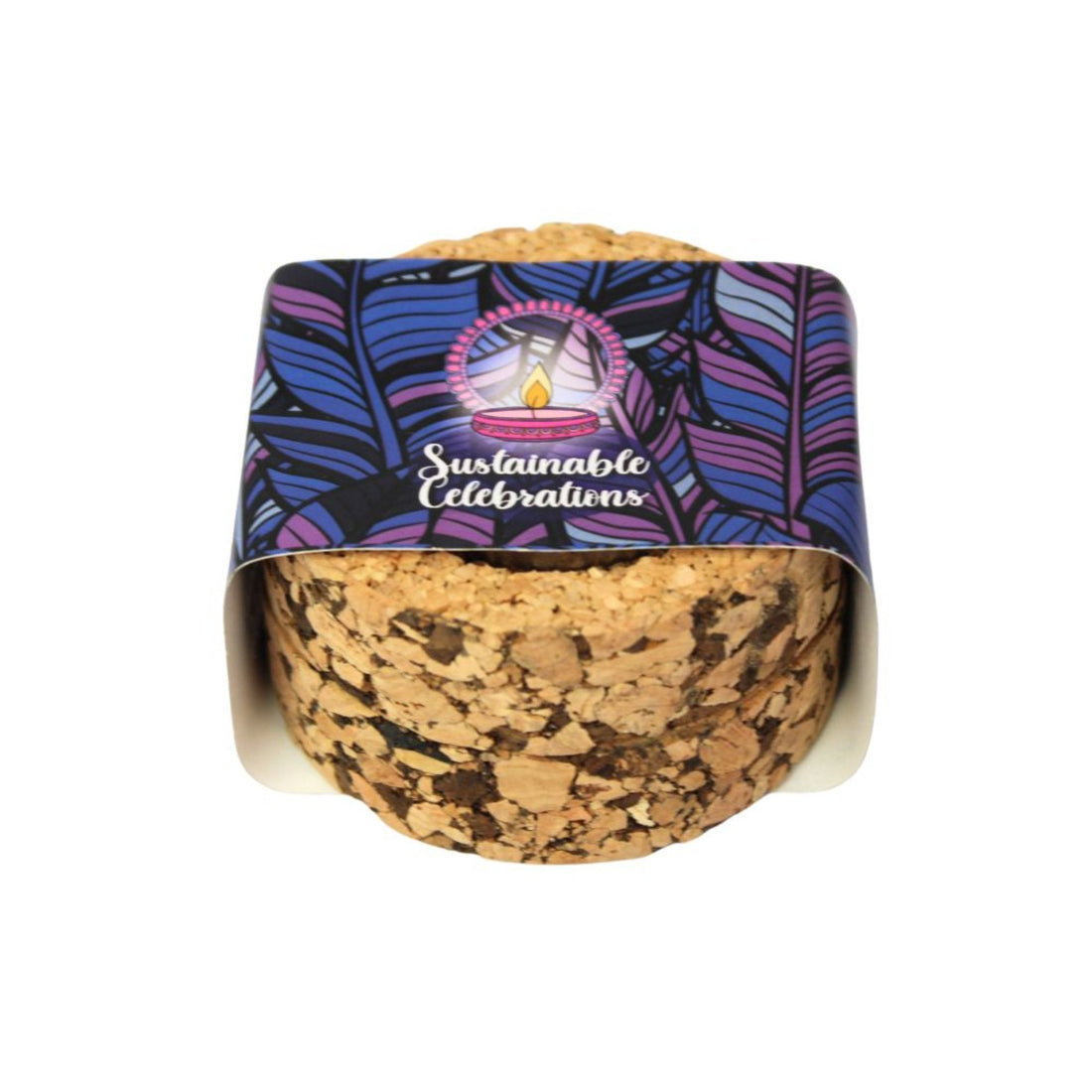 Floating Cork Diya ( Set of 2 )-DK15-C