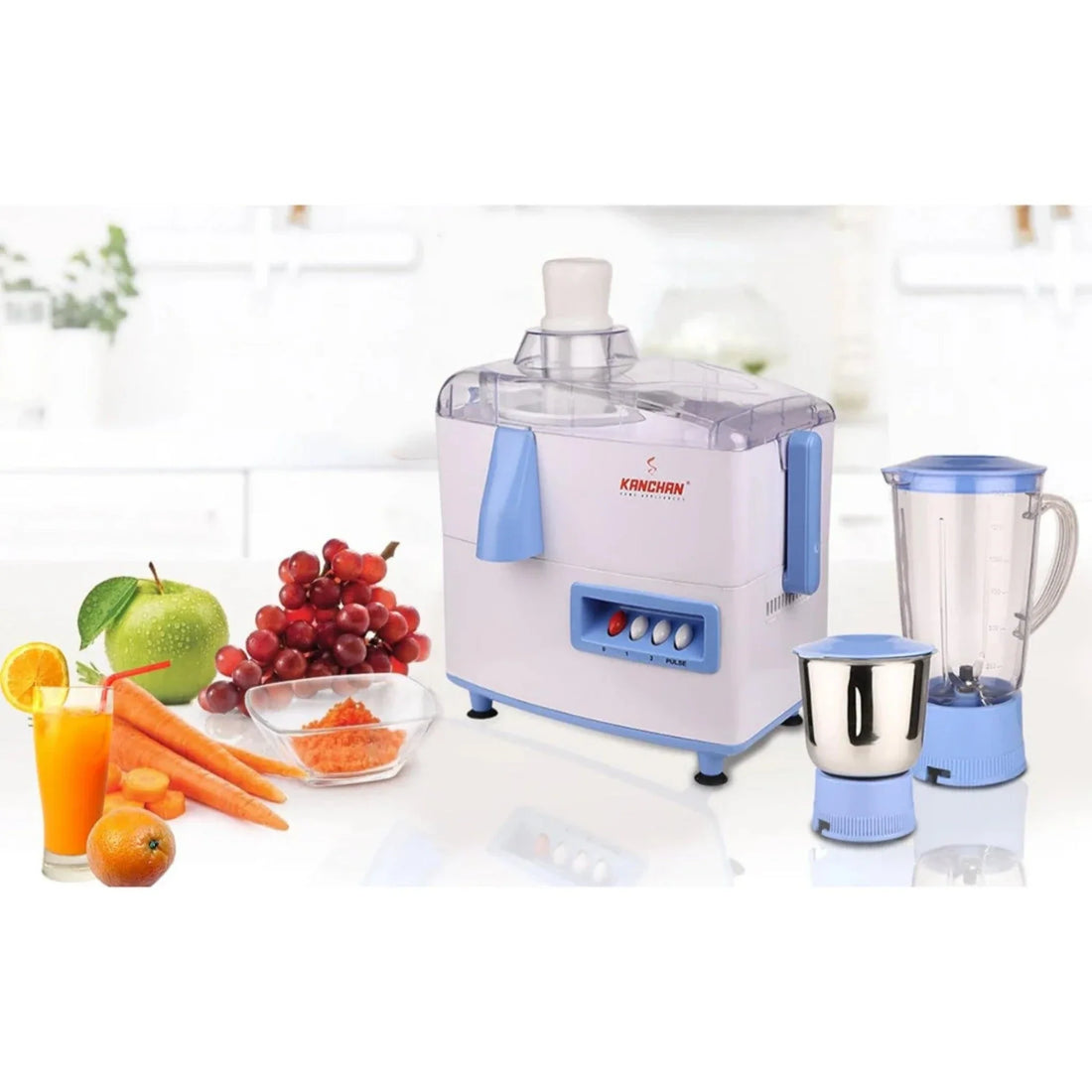 KANCHAN Emerald 500W Juicer Mixer Grinder