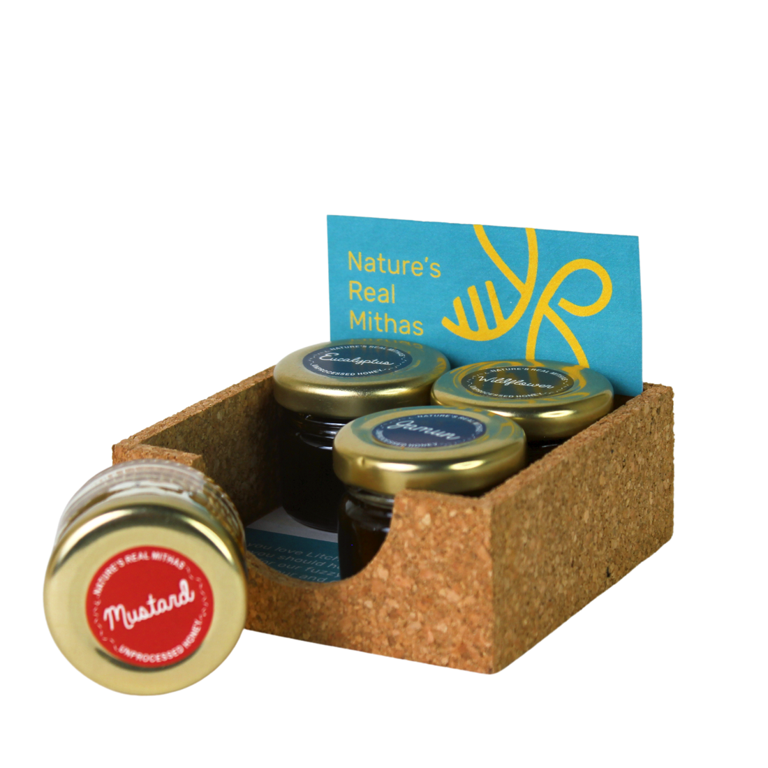 4 Raw Honey Trial Set-HN04