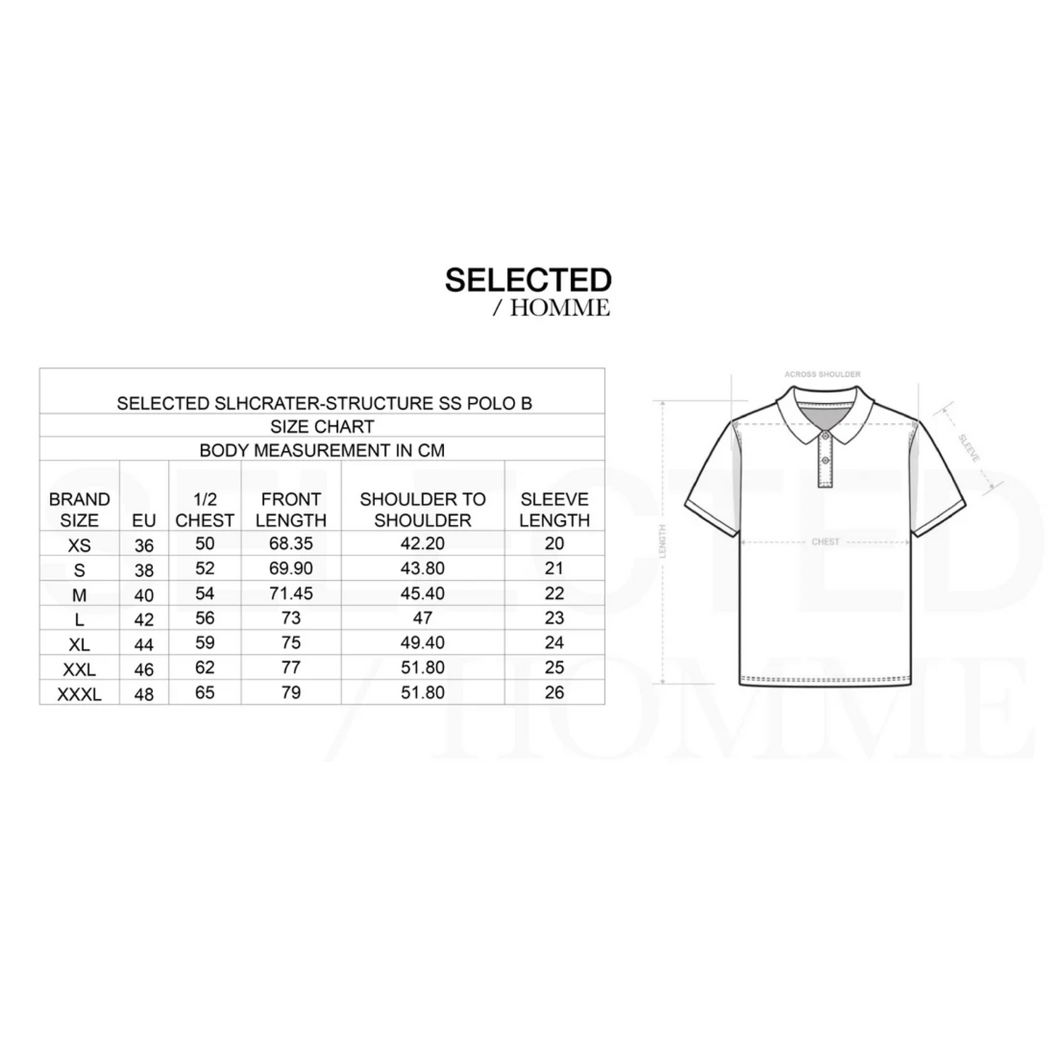 SELECTED HOMME SLHCRATER-STRUCTURE