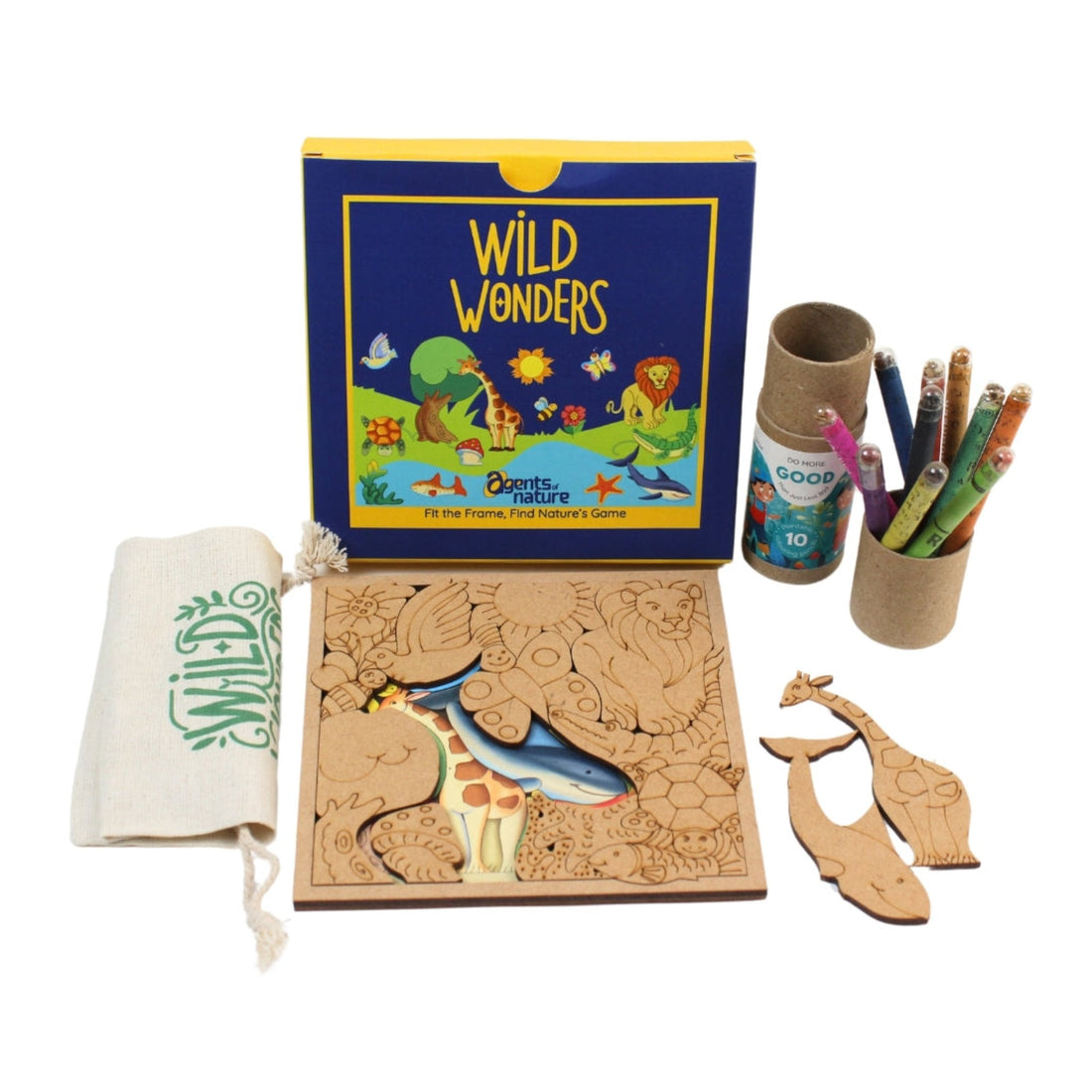 Wild Wonders MDF Puzzle set-PZ11