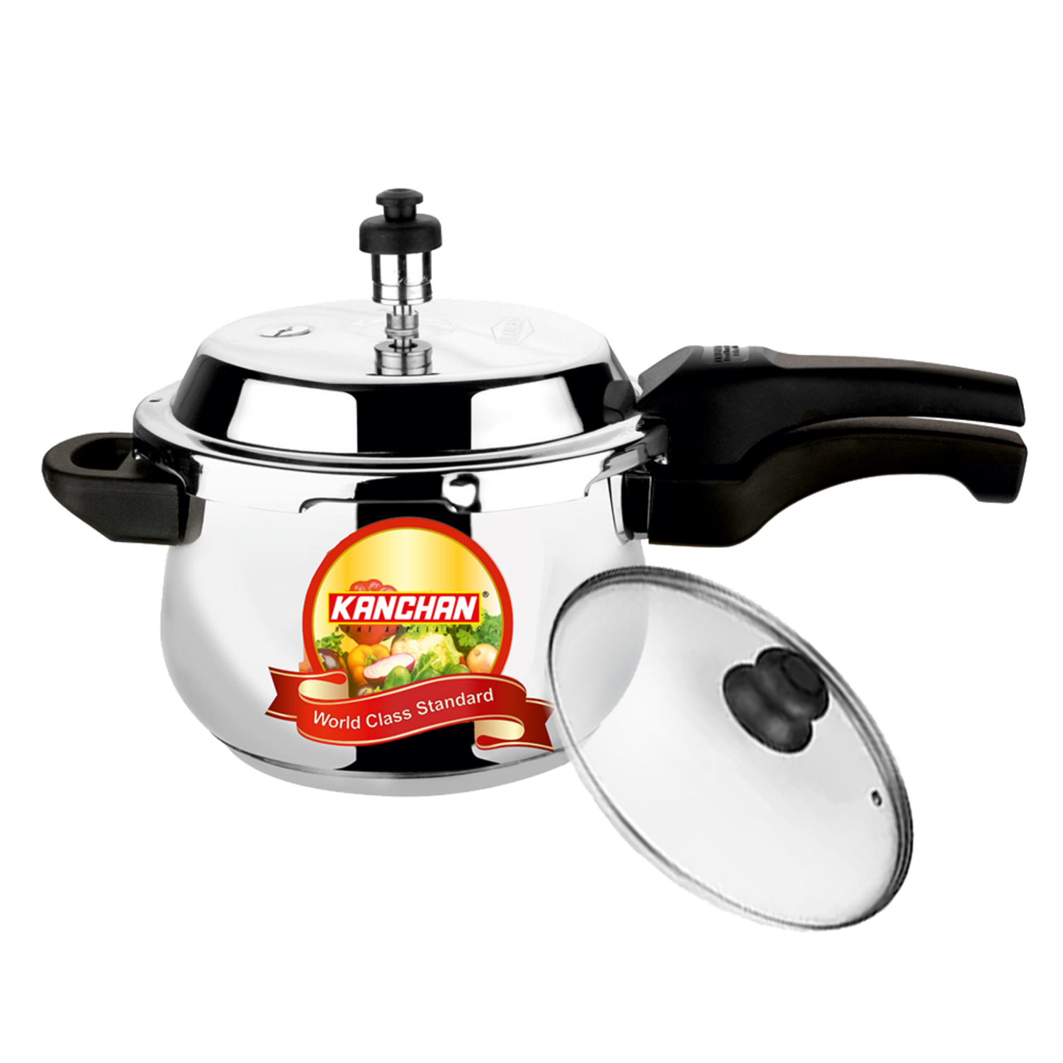 KANCHAN Safari Handi Outer Lid 3.5 ltr Pressure Cookers