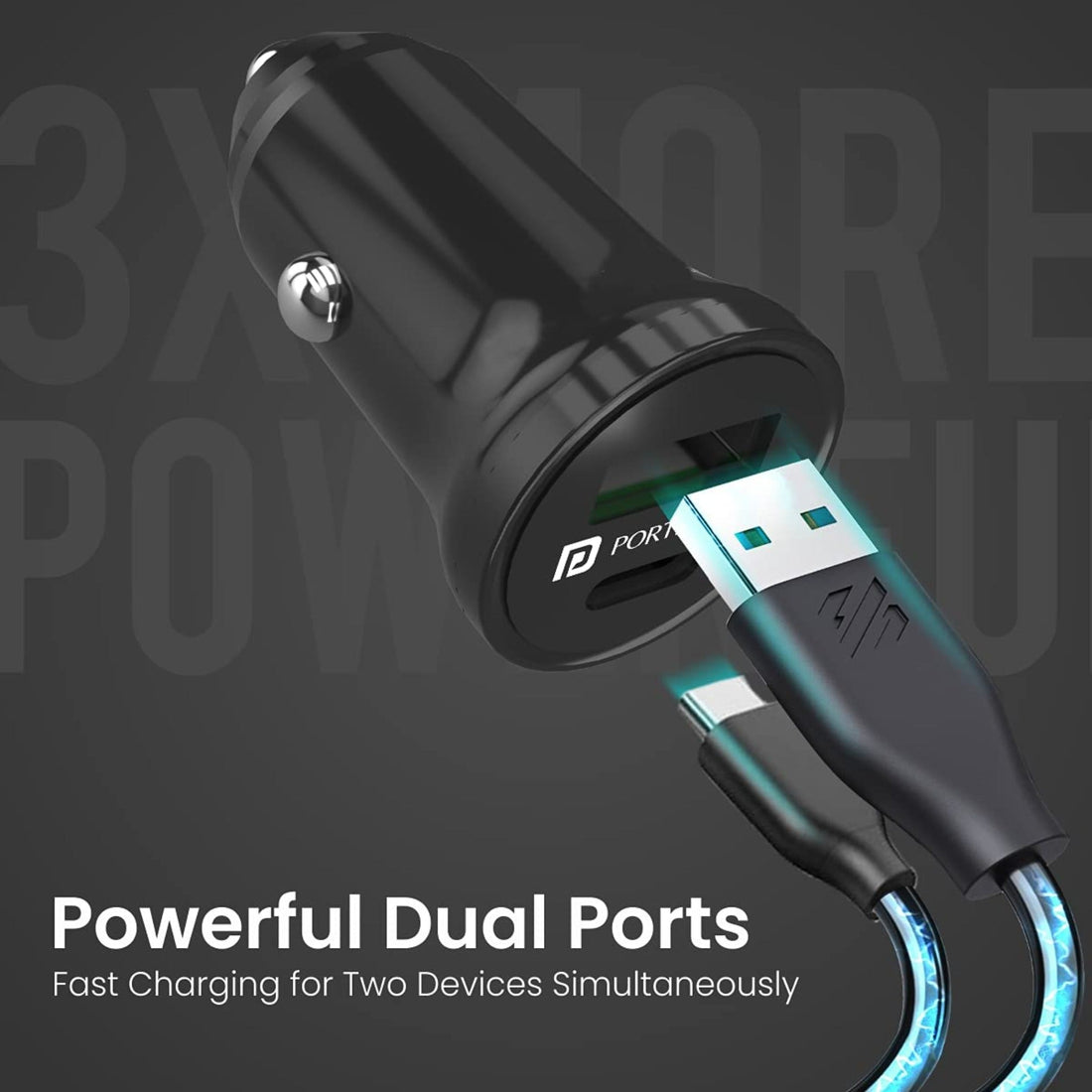 Portronics Car Power Mini