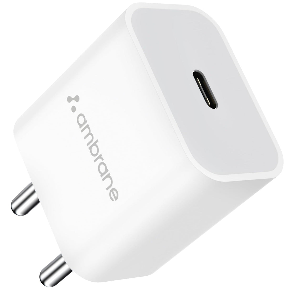 Ambrane Wall charger 20W boosted speed with C to C braided Cable - Impulz M20 W/C type Cable