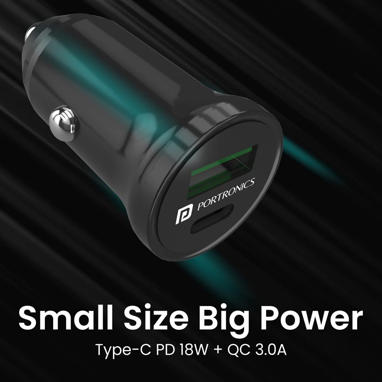 Portronics Car Power Mini