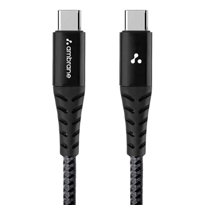 Ambrane 100 W Power Transfer braided Cable (1.5 M) - ABCC-100