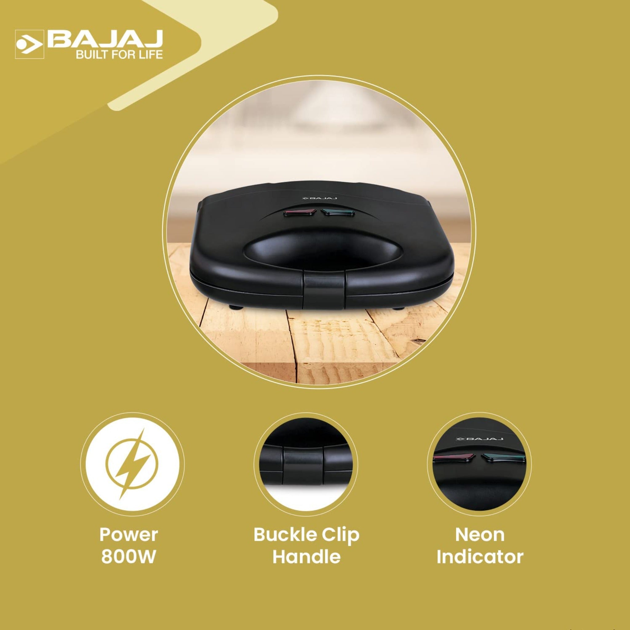 Bajaj swx 3 deluxe sandwich toaster hotsell