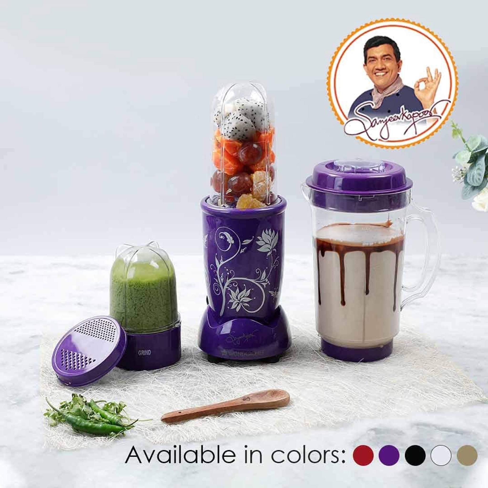 Nutri Blend Purple 3 Jar