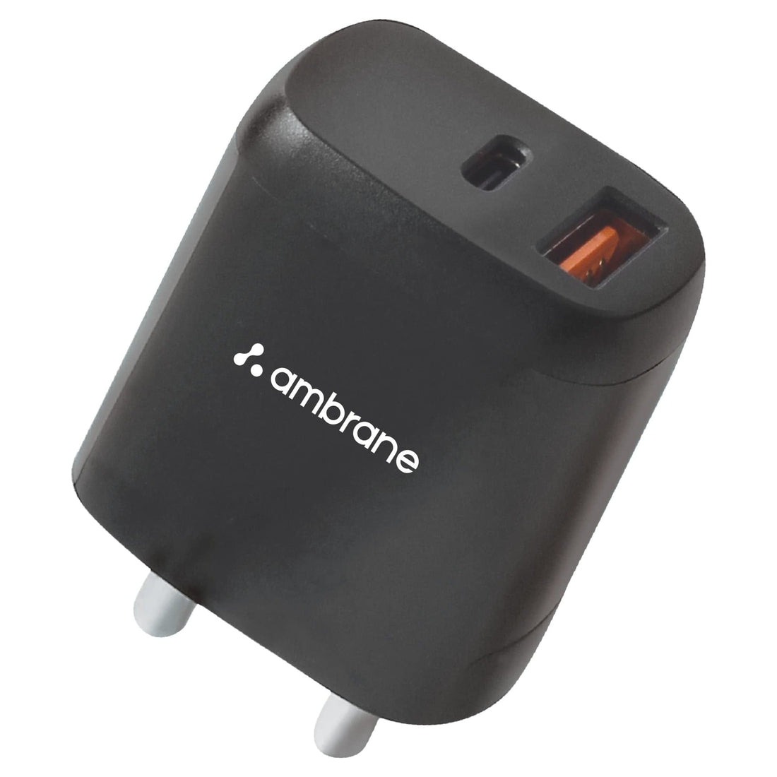 Ambrane Wall charger 20W boosted speed PD &amp; QC - Impulse H11 W/o Cable