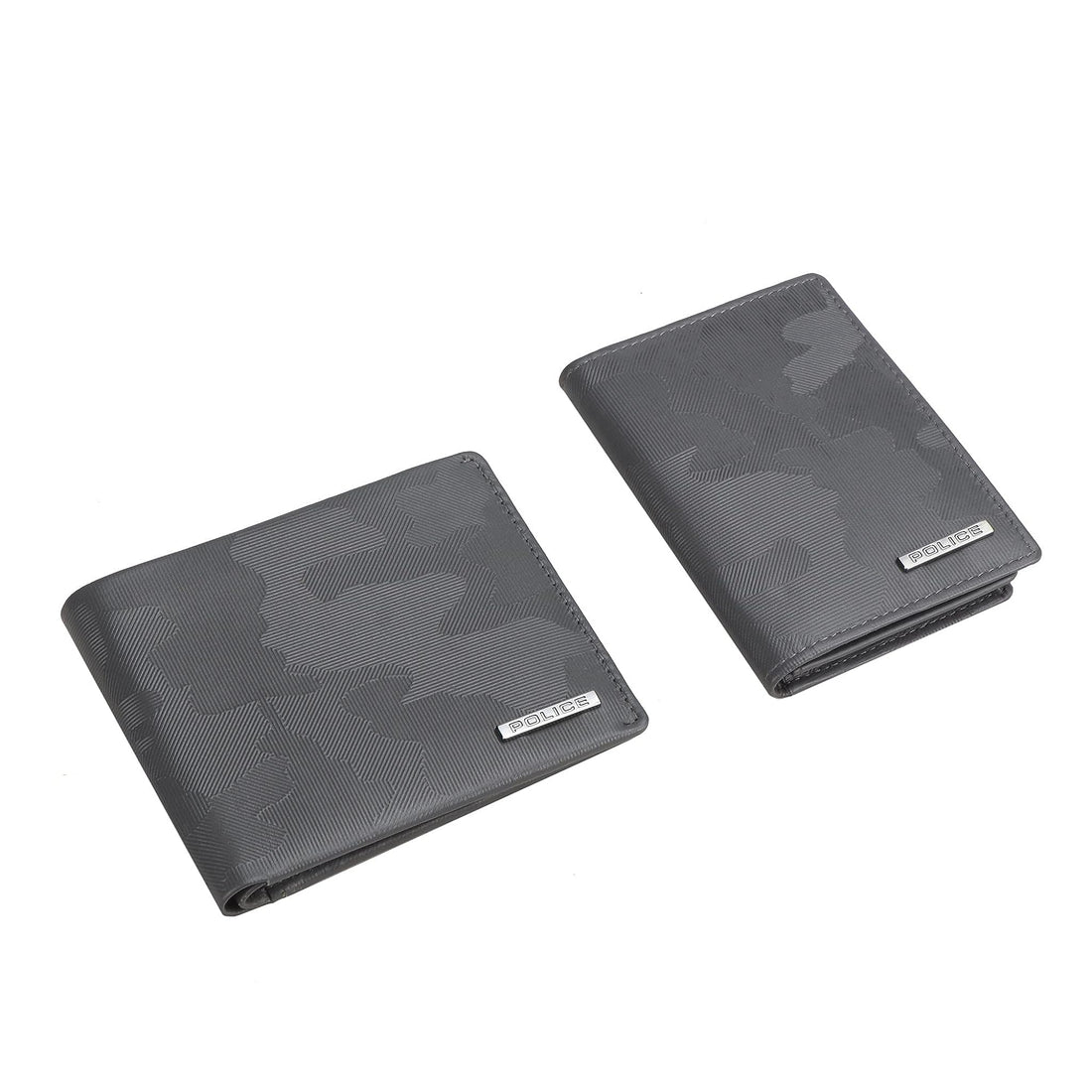Police Gift Set Of Wallet+ Credit Card Case