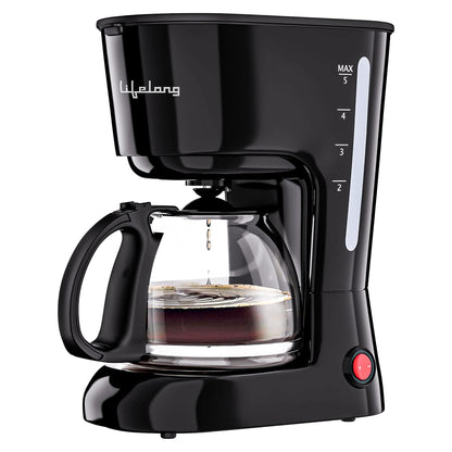 Lifelong Llcmk01 Caffe Drip Coffee Maker With Borosilicate Carafe