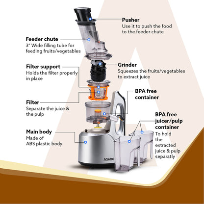 Cold Press Juicer Compact