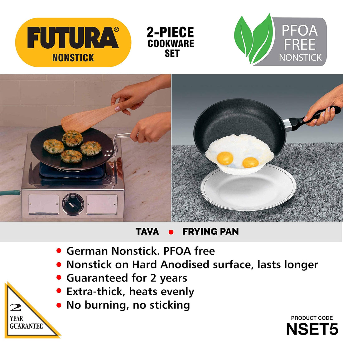 Bajaj IGS10GLN Futura Cook Set