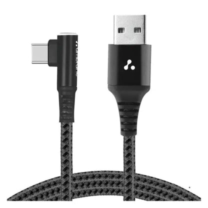 Ambrane L-Shape type C Braided Cable (1.5 M) - ABLC-10