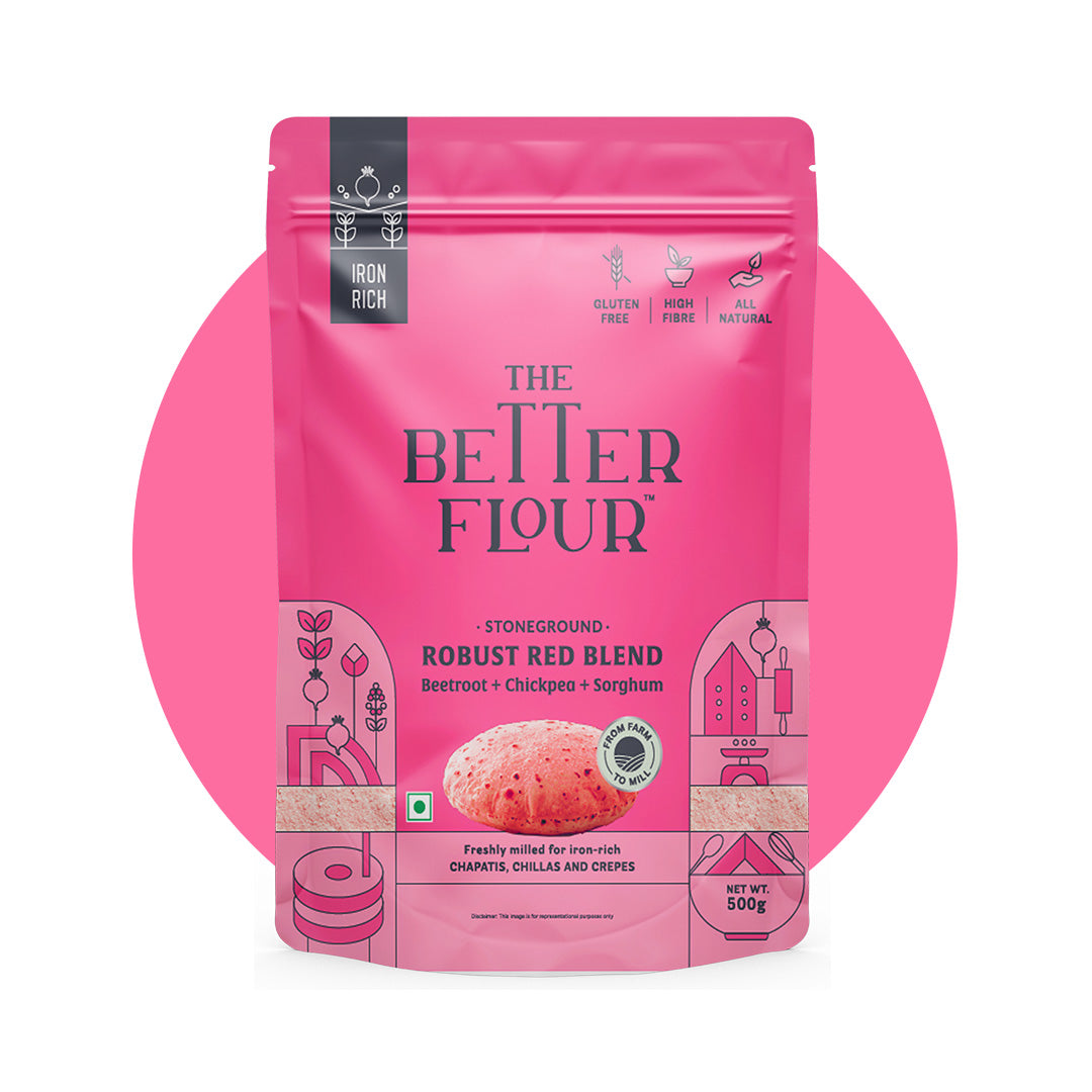 Robust Red Flour Blend 500 Gms – swag Workstore