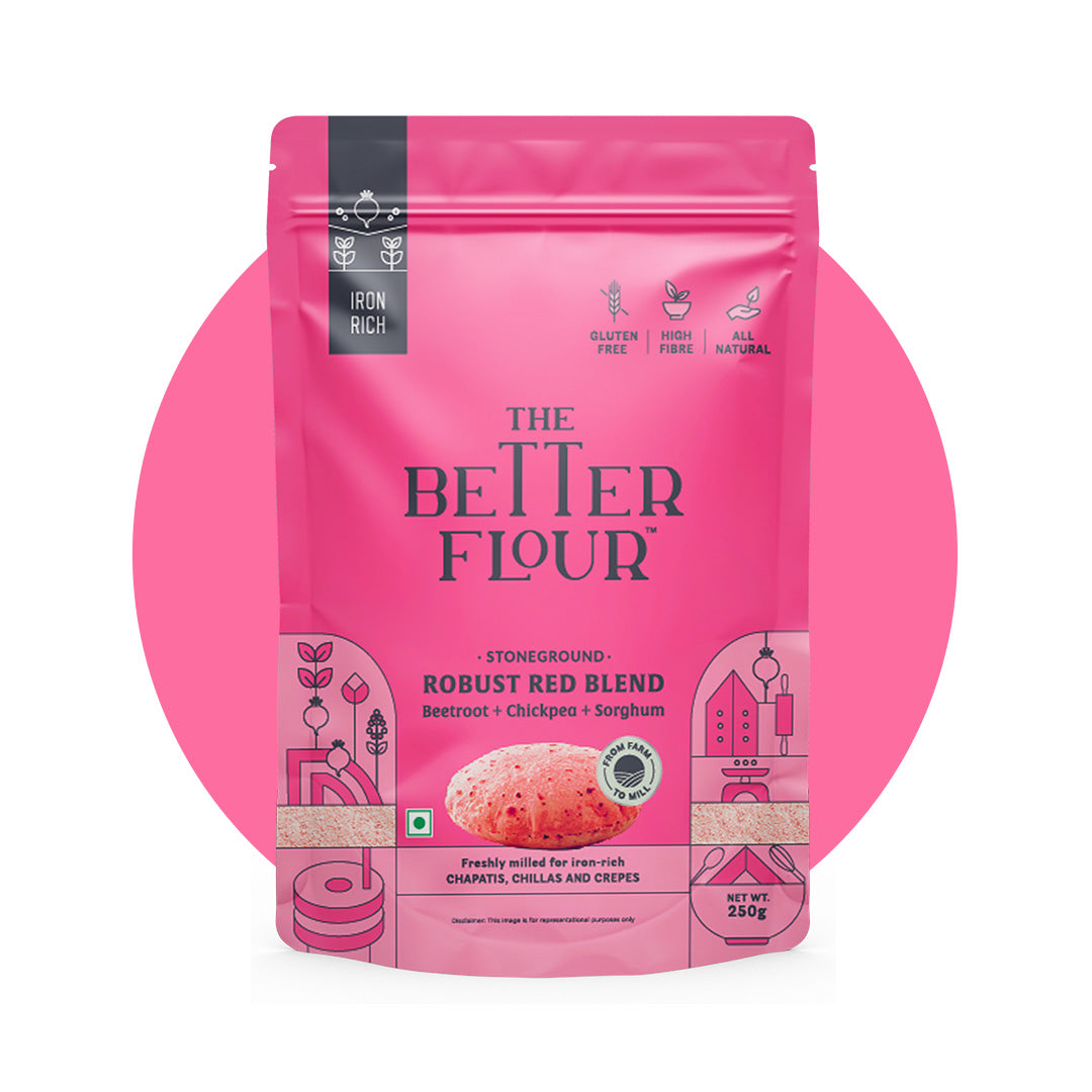 Robust Red Flour Blend 250 Gms