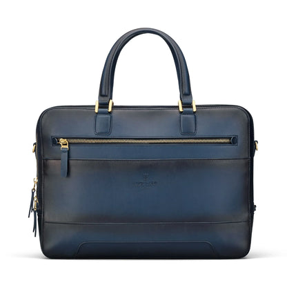 WP24583-BAG LAPIS BARD DUCORIUM DORCHESTER BLUE 14 LAPTOP BUSINESS BAG