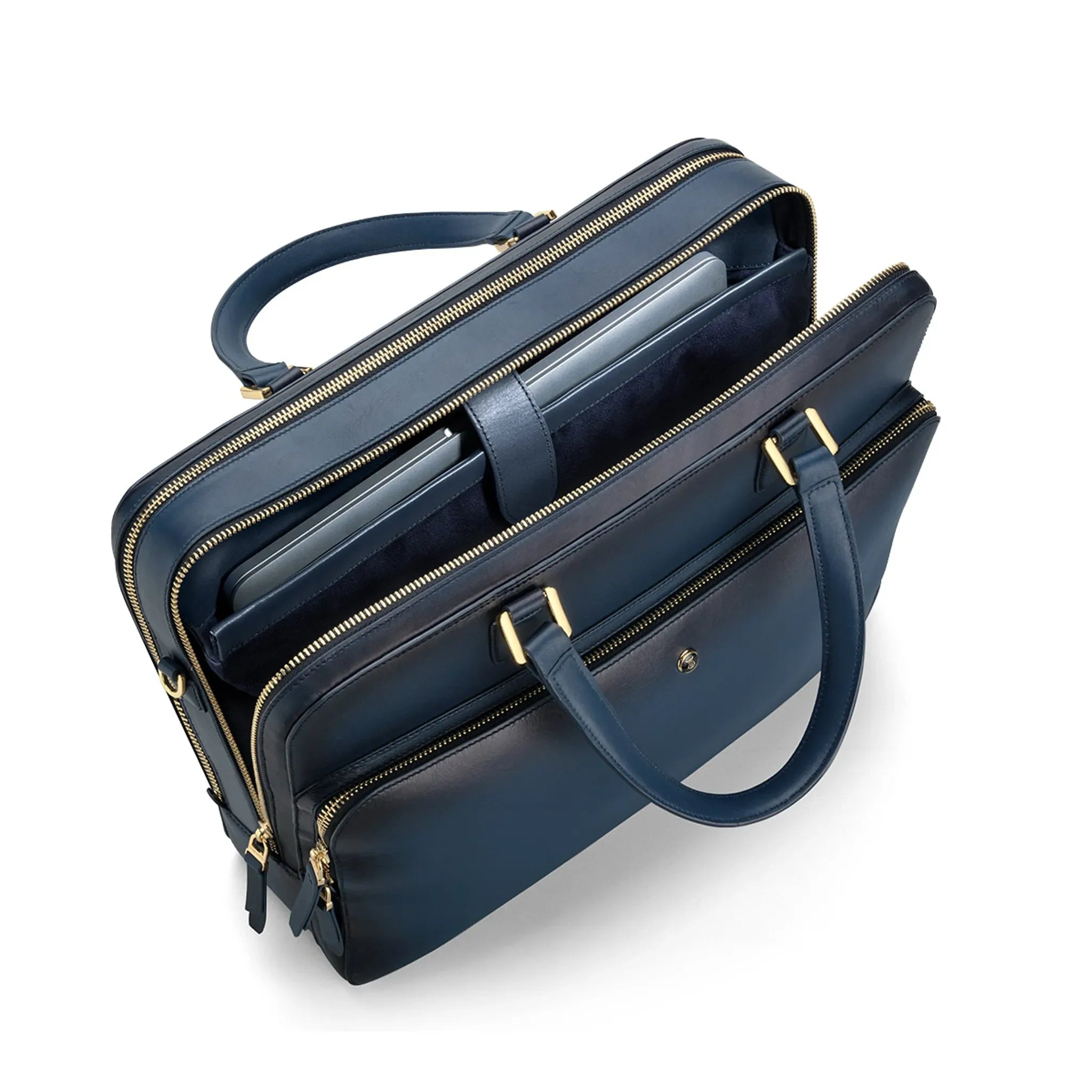 WP24583-BAG LAPIS BARD DUCORIUM DORCHESTER BLUE 14 LAPTOP BUSINESS BAG